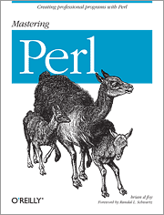 Cover image for Mastering Perl